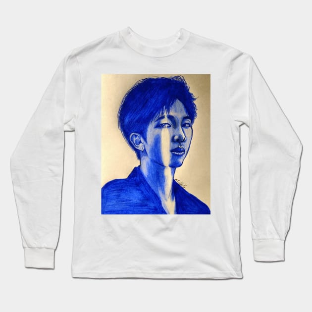 Indigo Long Sleeve T-Shirt by miracausey